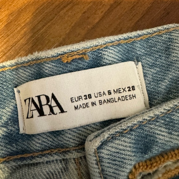 Zara Wide Leg Jeans - Picture 3 of 3